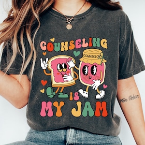 School Counselor Shirt, School Psychologist Shirts, Retro Mental Health T Shirt, Back To School Gifts, Aesthetic School Counselor Tee