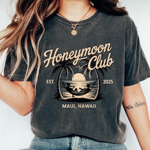Mr And Mrs Shirts, Custom Couples Honeymoon Vacation Tshirt, Just Married Tee, Hubby And Wife Gift, His And Hers Sweatshirt, Honeymoon Gift