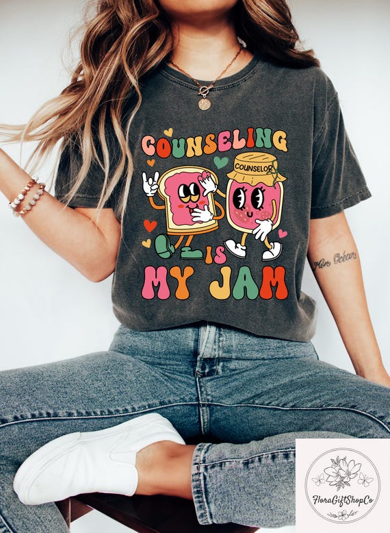 School Counselor Shirt, School Psychologist Shirts, Retro Mental Health T Shirt, Back To School Gifts, Aesthetic School Counselor Tee