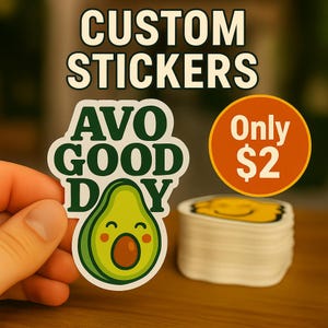 Affordable Custom Die Cut Stickers and Vinyl Decals – Personalized Waterproof Labels