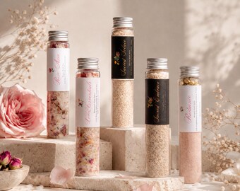 Signature Bath Ritual Set | 5 Botanical Soaks | Self Care Gift