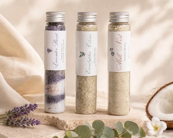 Breathe & Soften Bath Set | Eucalyptus, Lavender and Milk Soak Gift