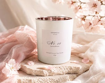 No.08 Gentle Bloom Candle | Japanese Honeysuckle, Neroli & Vanilla | Soft Floral Home Fragrance | 300g