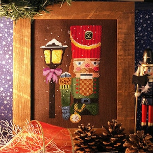 Nutcracker Glow PDF Cross Stitch