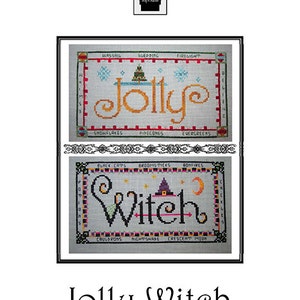 Jolly Witch PDF ponto cruz
