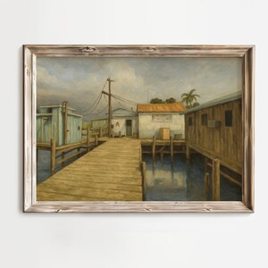 Seaside Landscape Oil Painting CS2 | CSGO Merch | Counter-strike 2 | CS2 Gaming Poster | Counter Strike Art | Gamer Gift | Seaside Map