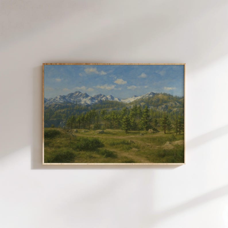 Cumberland Forest RDR2 Oil Painting Poster | New Hanover Map Art ...