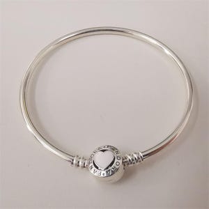 pandora loving heart bangle