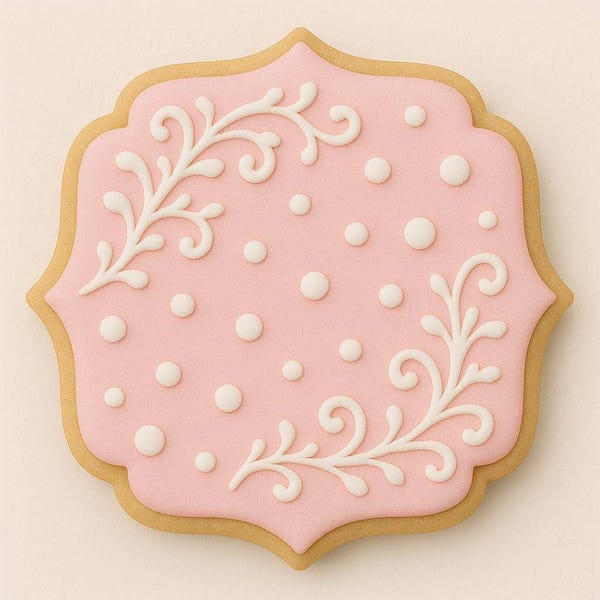 Plaque Style_3 - cookie cutter - versatile square cookie cutter - modern and fun!