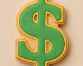 Dollar Sign Cookie Cutter -   Dollar Sign Cookie Cutter - Make Your Bakes Look Rich!