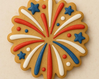 "Feuerwerk Ausstechform - 4.Juli ""Pathopic Baking"" - Sparkle & Celebrate!"