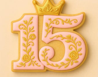15th birthday - quinceanera  cookie cutter shape - celebrate a quinceañera in style!