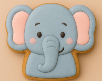 Emporte-pièce éléphant - adorable emporte-pièce éléphant - plein de charme !