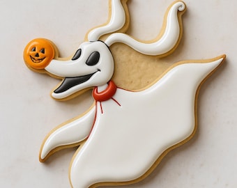 Null-Ausstechform | Alptraum Weihnachten Geister Hund | Halloween & Weihnachten Ausstechform
