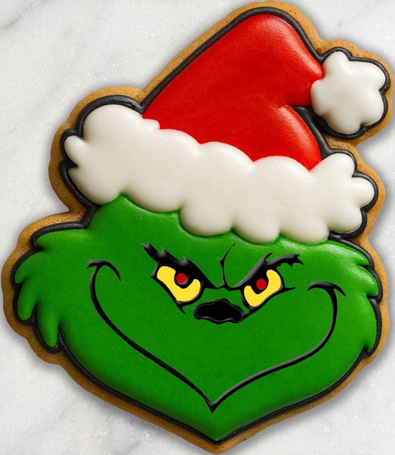 Grinch Set Ausstechformen Set | Weihnachten Ausstechförmchen | Grumpy Hand, Max, Cindy Lou Wer | Festtags-Backset