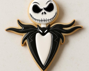 Jack Skellington-Ausstechform | Alptraum Weihnachten Ausstechförmchen | Weihnachts und Halloween Backwerkzeug