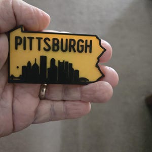 Pittsburgh Refrigerator Magnet