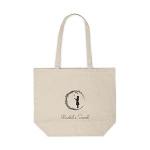 Rachel's Secret Canvas Einkaufstasche - Umweltfreundliche Tasche, wiederverwendbare Einkaufstasche, stilvolle Tragetasche, perfektes Geschenk für alle Gelegenheiten, wiederverwendbar