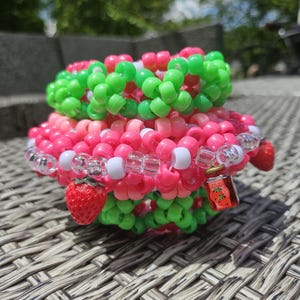 Strawberry Jam Kandi Rotator Cuff