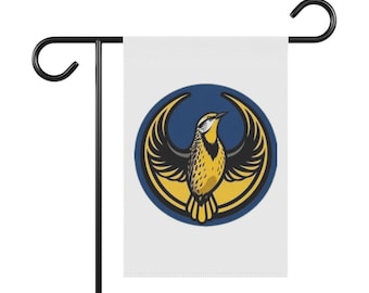 Oregon State Bird Resistance Emblem Garden Flag | House Banner, Spring Backyard Decor