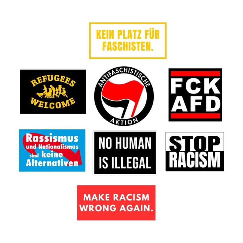 Anti afd aufkleber - Etsy.de