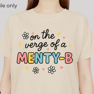 Humour sur la santé mentale pour les mamans PNG | Cadeau humoristique pour elle | autocollant drôle de Menty B | Téléchargement numérique