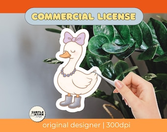 Silly Goose On The Loose PNG | Coquette Silly Goose