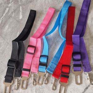Pet Car Seat Safety Belt - Various colours