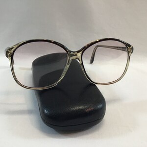 Vintage Women's Eyeglasses Tortoise Shell Plastic Frame Retro 80's Eyewear Bifocals