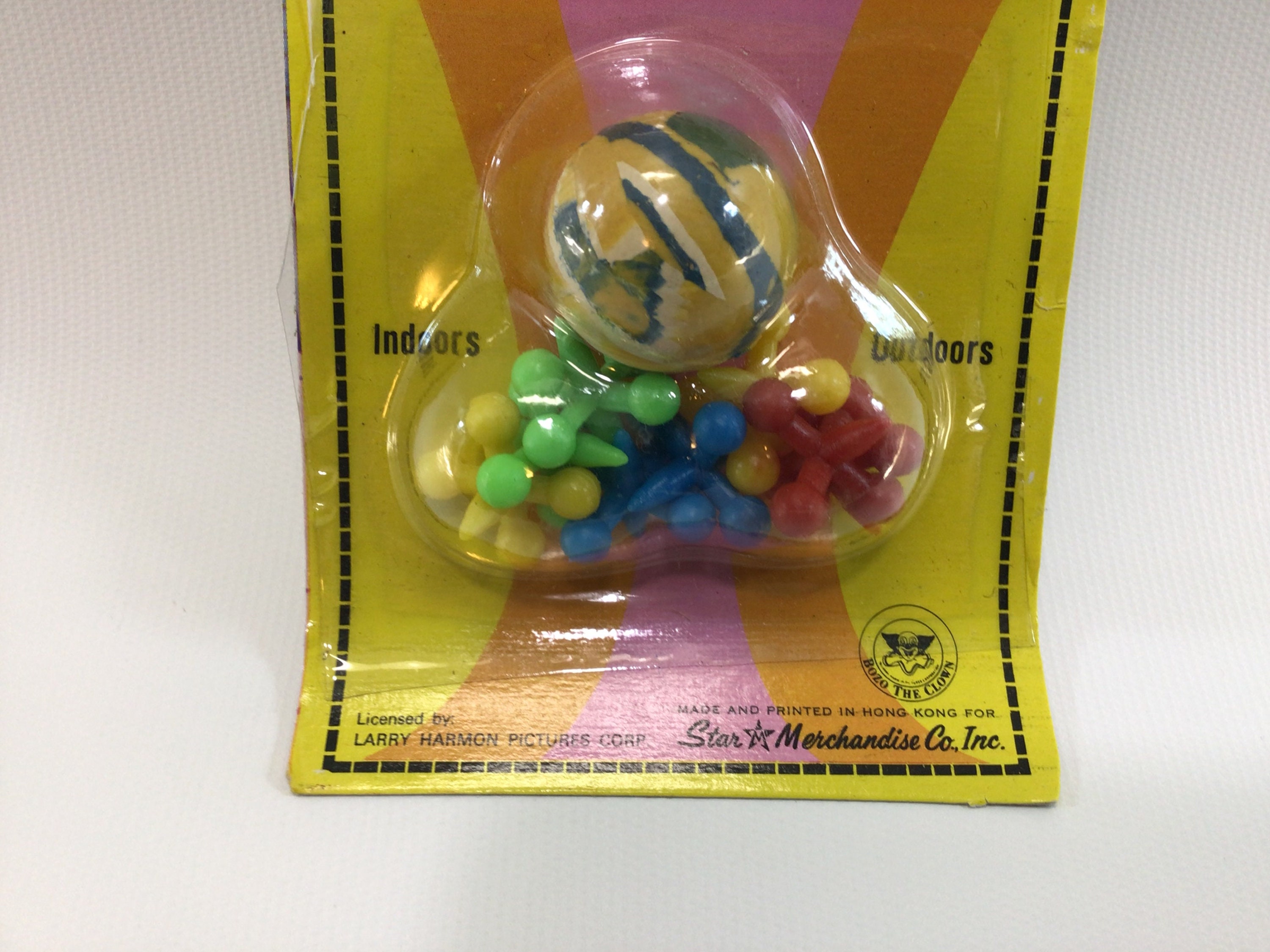 Jax Ball and Jacks Vintage Dime Store Toy on Original Blister Card Bozo the  Clown Belinda - Etsy