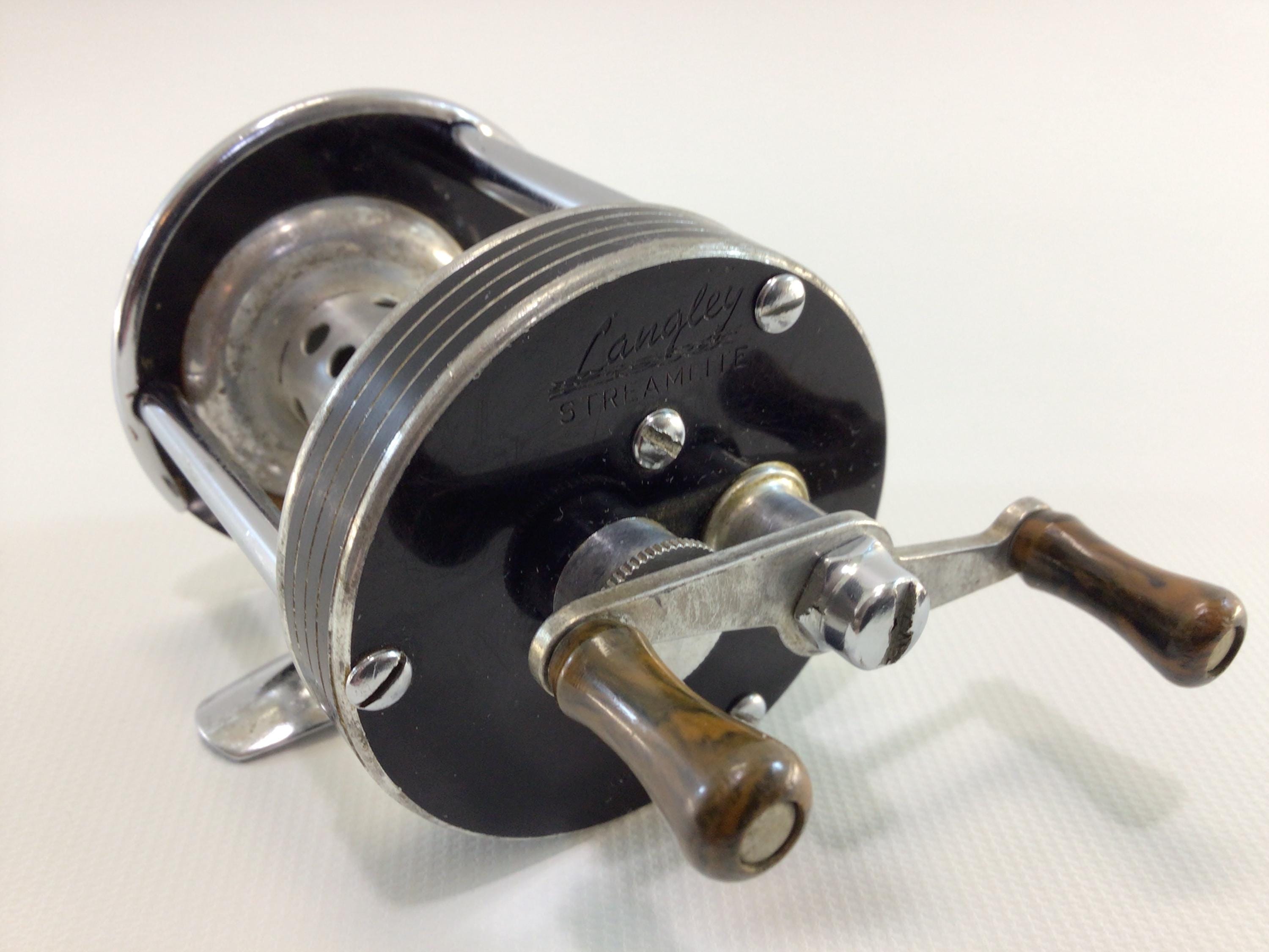 Langley Streamlite Model 310 KC Baitcasting Reel Vintage Outdoor