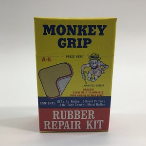 Monkey Grip Tire & Rubber Patch Kit For All Rubber Repairs 12 pack