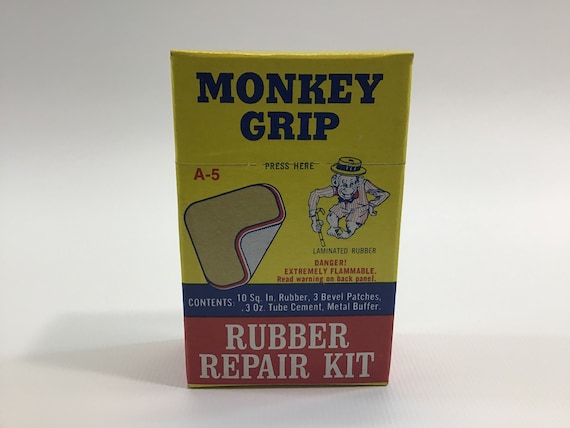 Tire Repair Kit Monkey Grip Rubber Patch Kit A-5 Vintage NOS Advertising 