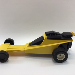 1976 Power Shifters Dragster Toy Race Car Vintage Mattel