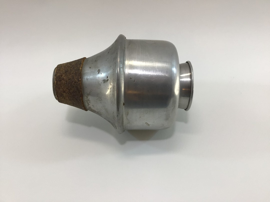 Harmon Wah Wah Trumpet Mute Vintage Brass and Aluminum Music Equipment