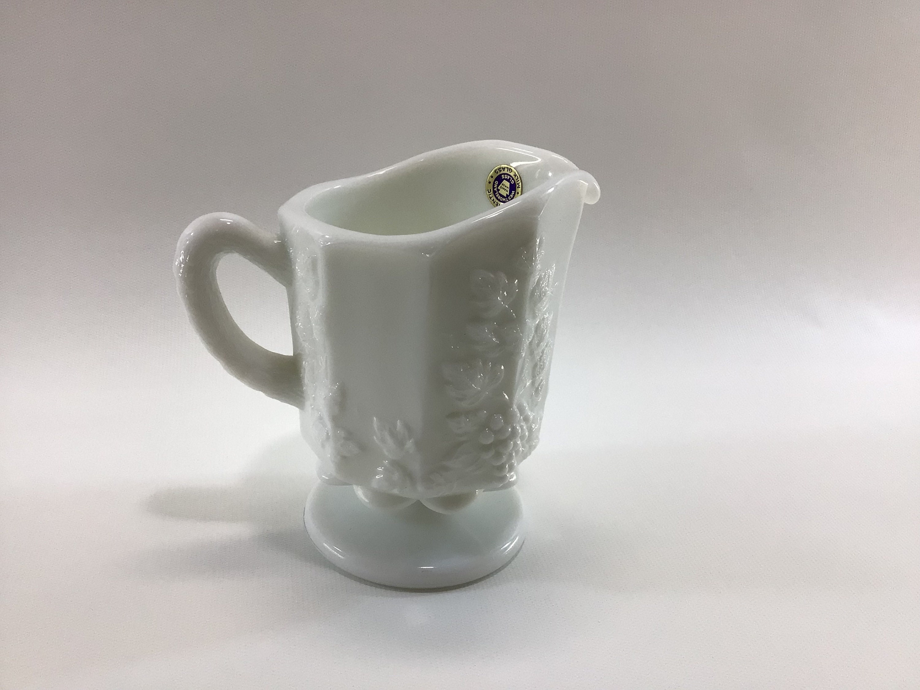 milk様 Vintage Creamer Footed Westmoreland Milk Glass - Etsy
