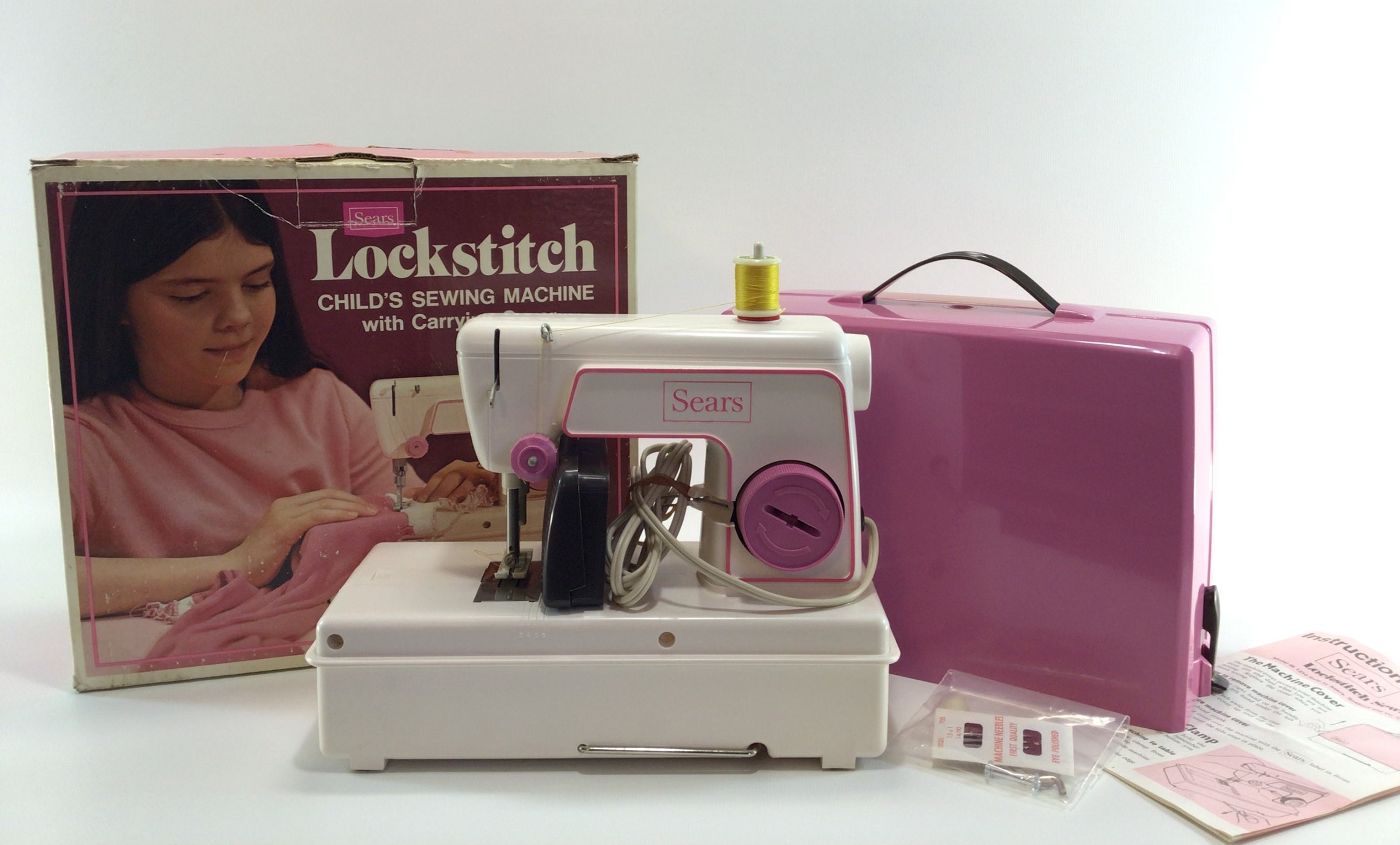 Easy Sew Battery Operated Lockstitch Child Sewing Machine