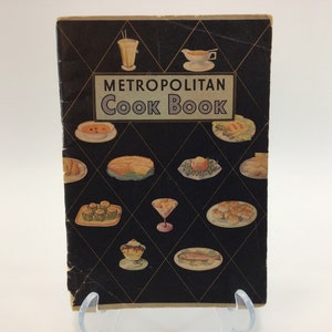 Metropolitan Life Insurance Advertising Recipe Booklet Vintage Kitchen Ephemera Metropolitan Cook Book
