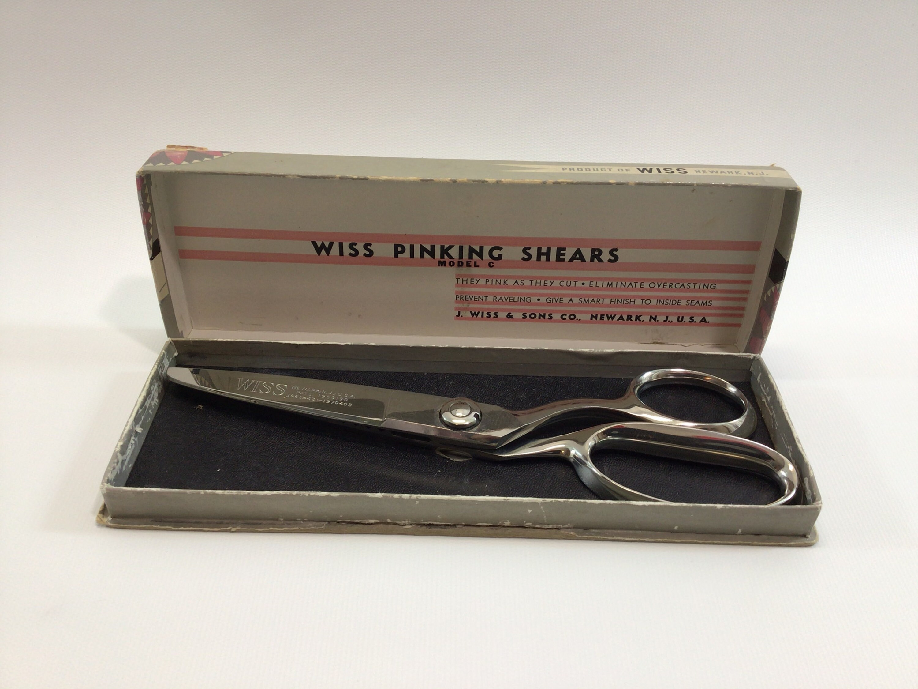 Wiss Model C Pinking Shears Made in Newark NJ Quality Vintage Etsy