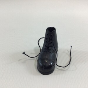 Topper Tiger Team Boot Single Black Lace Up Vintage Toy Action Soldier Replacement Part