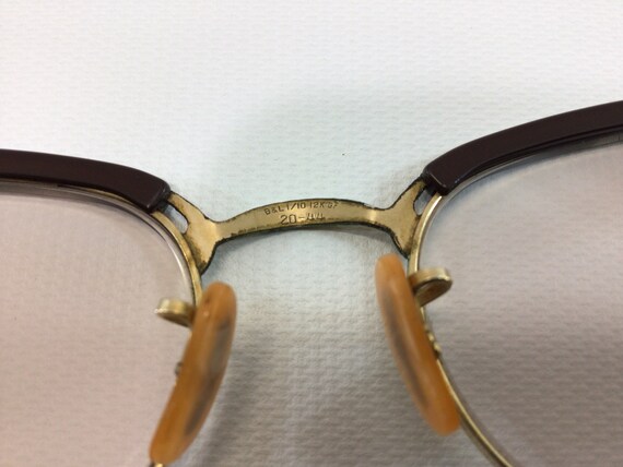 Vintage Women's Eyeglasses Bausch & Lomb Frame Re… - image 4