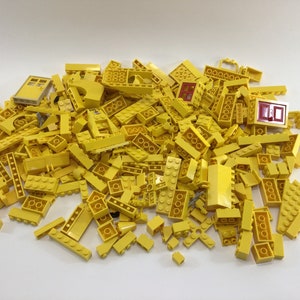 Lego Assorted Yellow Parts and Pieces Lot