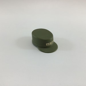 GI Joe Fatigue Cap 1960&#39;s Hasbro 12&quot; Action Soldier Vintage Toy Replacement Part