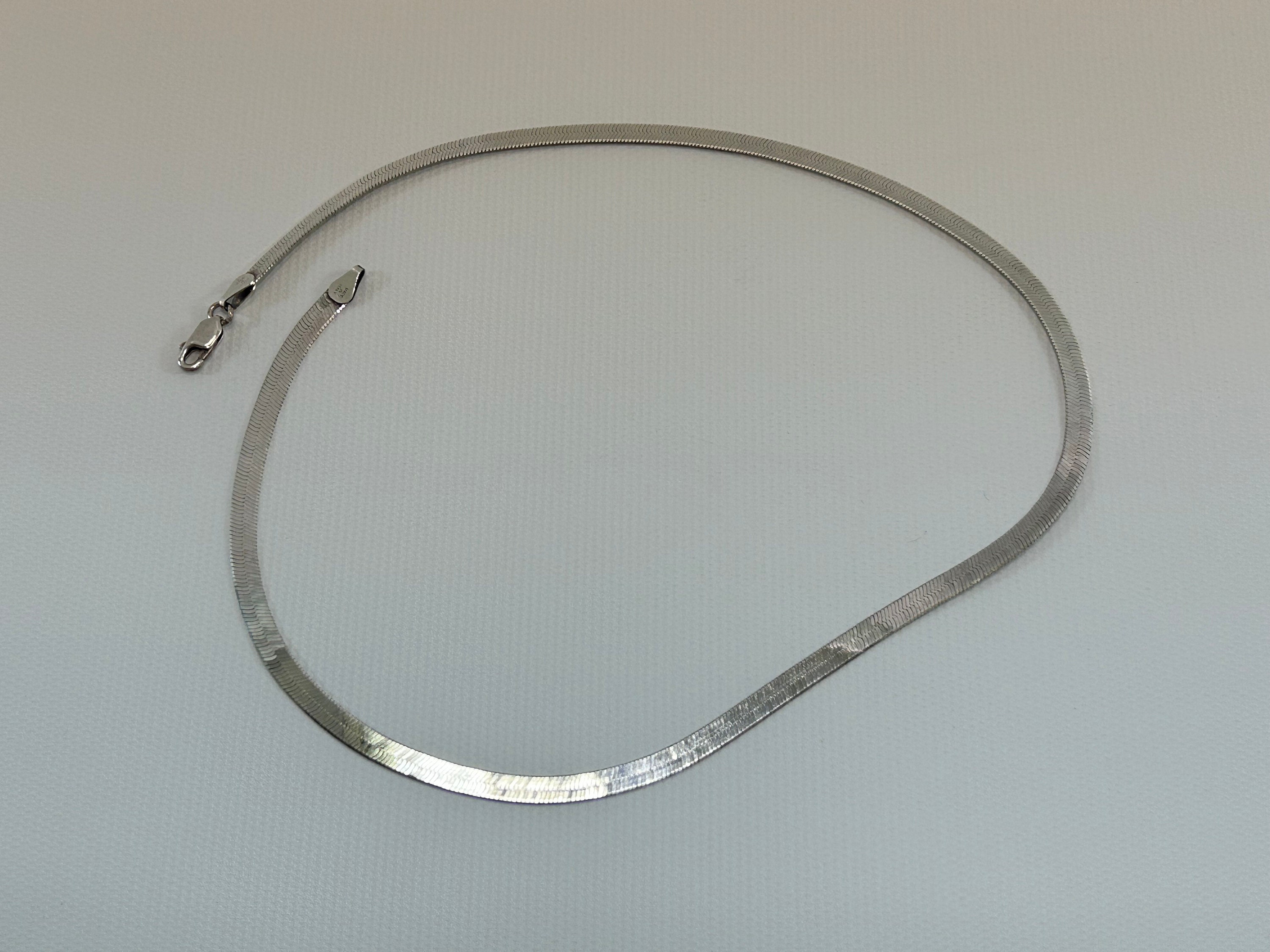 Sterling Silver 925 Necklace Milor Italy 18