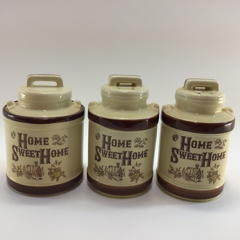 Sugar and Salt Jar Set - Etsy