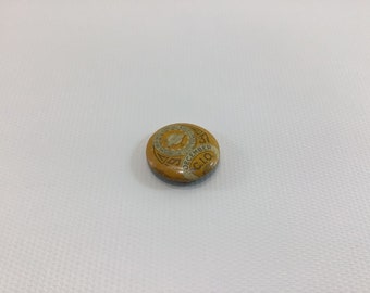 United Automobile Workers 1937 December Convention Pin Vintage Detroit Memorabilia Bastian Bros Celluloid Novelties Pinback Button UAW CIO
