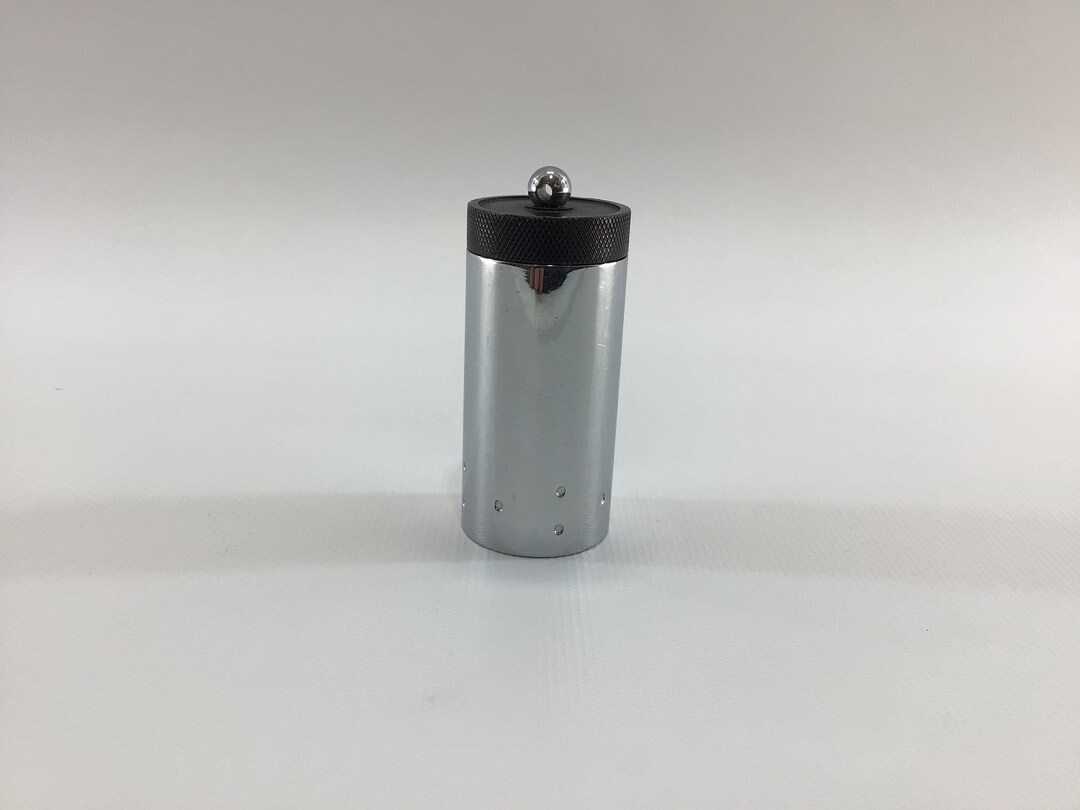 Zippo Match Safe Nickel Chrome Finish vintage Waterproof Steel