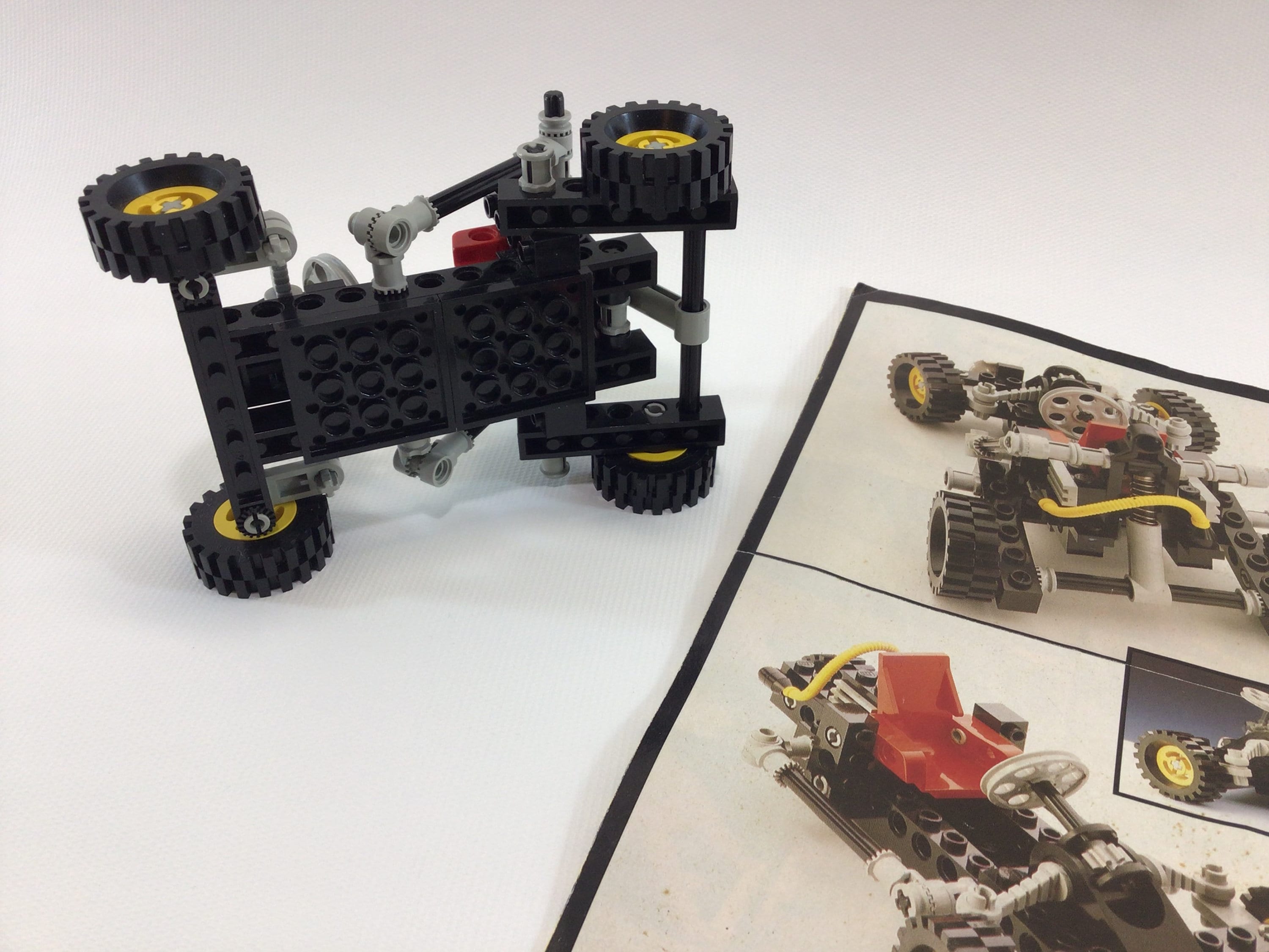 Lego Technic Roadster 8832 Incomplete Vintage 1988 Building Toy - Etsy