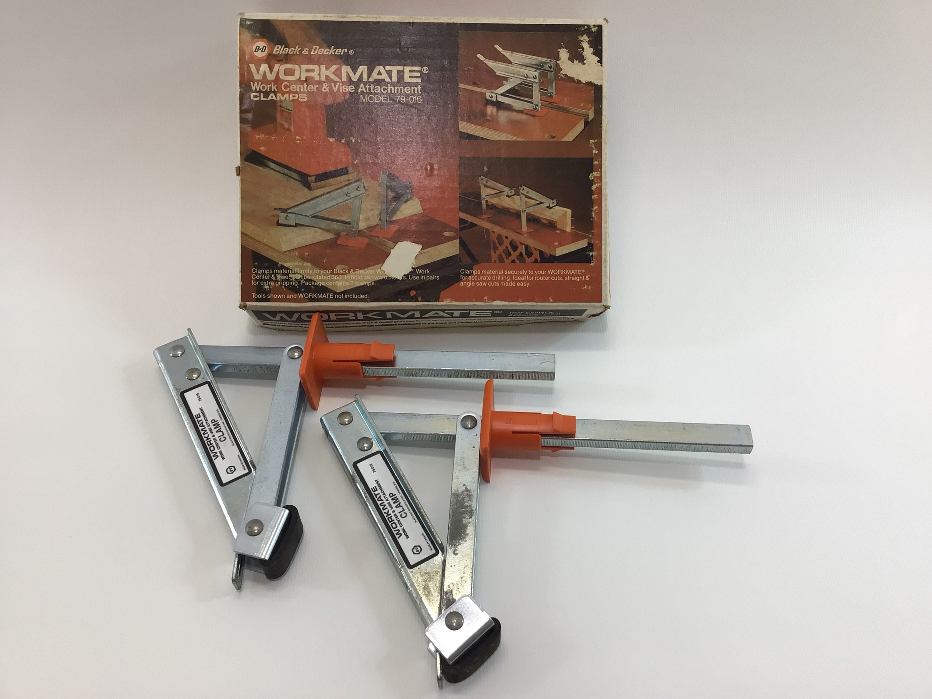 Workmate Work Center & Vise Attachment Clamps Model 79-016