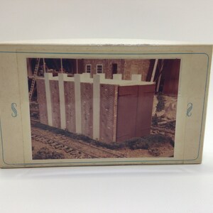 Drying Kiln N Scale Model Railroading Vintage White Ground Model Works Kit 2003